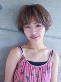 大人カジュアルゆるふわマッシュショート Lino吉祥寺