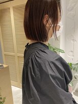 コフィー バイ メルト 吉祥寺(cofy by melt)&nbsp;【三ツ井純】透明感カラー アッシュブラウン 切りっぱなしボブ