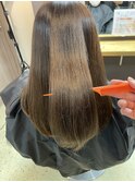 髪質改善酸性ストレート