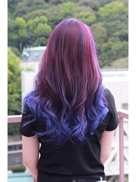 ビアージュ(Viage) #ハイライト #グラデーション #パープル #ラベンダー #紫カラー