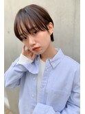 【吉祥寺/荻野元気】くびれショート -5歳 白髪ぼかし 40代50代60
