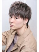 ナチュラル好感度メンズショート　半個室　博多美容室