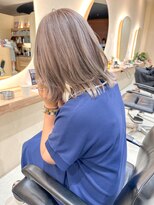 ヒビヲ(HIBIO) ブリーチダブルカラーミルクティーベージュイルミナカラー韓国