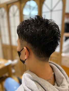 ルシードスタイル グローバルディー 稲毛店(LUCIDO STYLE GLOBAL.D) フェードカット 爽やか アップバング【稲毛】