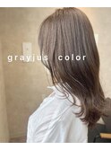 【VALLEY  hair care&spa 】秋冬可愛いくすみグレージュ