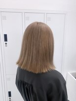 ワンクリエーション(ONEcreation)&nbsp;黒髪/前髪パーマ/グレーベージュ/レイヤーロング/ダブルカラー