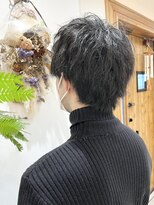 フゥカ 類家店(fuka) 【メンズMIXパーマ】波巻き 八戸　ピンパーマ 20代30代40代