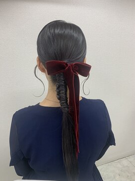 シュシュ(shushu) タイトポニー