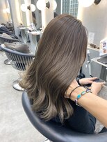 ロンドポレール 北千住(Lond polaire)&nbsp;【Lond polaire】セクションカラーインナーカラーペールベージュ