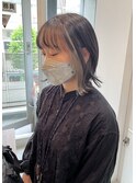 シルバー×アッシュブラウン♪