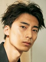 ノイ(noi) メンズカットメンズパーマツーブロックセンターパート