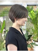 大人かわいいマッシュショート/ショートヘア/まるみショート