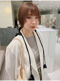 ミルクティーベージュダブルカラーインナーカラーケアブリーチ