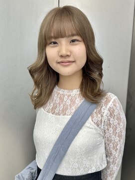 ビューナゴヤ 名駅(VIEW NAGOYA) 切りっぱなしボブ/ブルーブラック/ミニボブ/似合わせカット