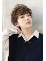 ケアリー 大日(Carelly)&nbsp;【Carelly大日】大人可愛いガーリーショート×マロンベージュ