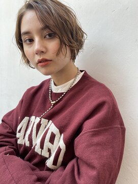 レオニード 表参道(LEONID) ショートボブ無造作パーマ♪