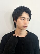 クロト(Clotho)&nbsp;スパイキーショート/ツイストスパイラル波巻きメンズウルフ