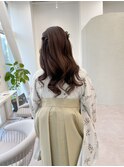 袴着付け/卒業式着付け/袴ヘアセット/袴ヘアアレンジ/卒業式ヘア