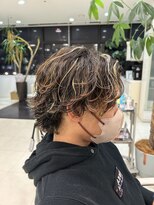 プランタン フォー ヘアー(printemps FOR HAIR)&nbsp;波巻きパーマ/ハイライト