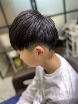 あお へあさろん 小学生マッシュ