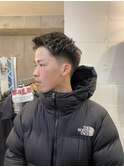 メンズカット短髪フェードスキンフェードバーバー