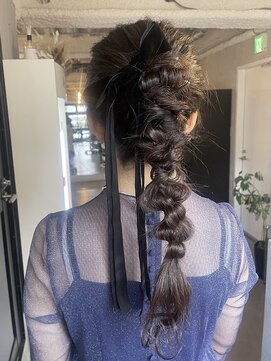 アイ(_i) #結婚式ヘア#ヘアセット#アレンジ