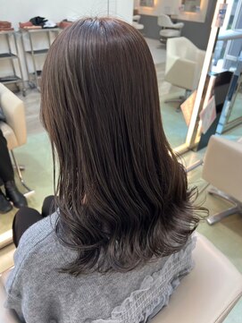 ウィル あべの店(WiLL) ◎韓国風顔周りカットグレージュカラー