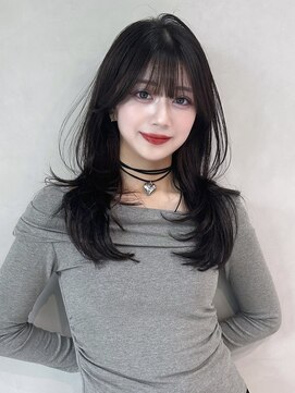 リアン バイ キートス(Lien by kiitos) ハッシュカット×まろみブラウン