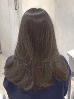 ザックラフィネ(ZACC raffine) オリーブグレージュ/レイヤーカット