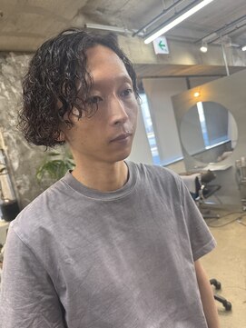 リラクオーレ 三宮 元町(LIRA CUORE) エッジィ×ウェットパーマボブ