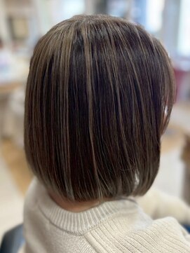 ヘアークリアー 春日部 おしゃれな大人のデザインカラー 白髪ぼかし アンブレラカラー