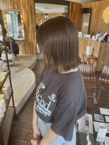 ヘアラウンジ アングゥ(hair lounge ungu)&nbsp;オリーブグレージュBOB