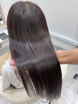 バレル 天王寺阿倍野店(Barrel) ハイライトダブルカラーイルミナカラー縮毛矯正髪質改善