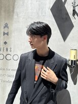 メンズココ メンズパーマ 韓国ヘア 日本橋店(MENS COCO)&nbsp;ニュアンスパーマ ビジネスショート