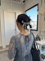 ロカ 表参道(loka)&nbsp;ツインアレンジ/お呼ばれセット[表参道/ブリーチ/ハイライト]Mai