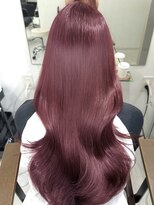 ハピネス 梅田茶屋町店(HAPPINESS) ブリーチなしダブルカラーカシスピンク