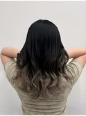 地毛から繋がるグラデーションカラー！