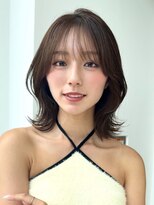 ロンドヴァリー 渋谷店(Lond vallee)&nbsp;5トーンオリーブベージュ結べるボブ