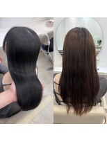 コア 梅田(Core)&nbsp;髪質改善 艶髪 愛され 韓国風 前髪カット 小顔 梅田