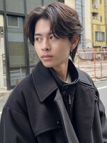 アイユー(ii+U)&nbsp;フェザーパーマ センターパート