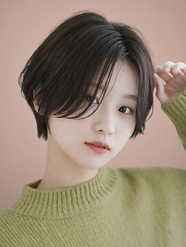 レム 長町店(L.E.M) 小顔効果◎透け感ショートボブ