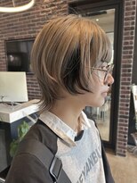 ブッシュ 水広店(BUSH)&nbsp;ネオウルフ/ウルフカット/レイヤーカット/ダブルカラー
