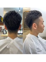 ザワン(The one)&nbsp;刈り上げ/短髪/グラデーション/フェード/スキンフェード