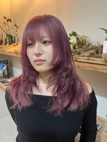 アミ(ami) 暖色レイヤースタイル