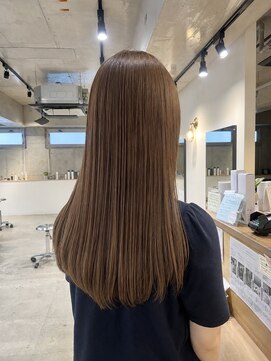 ラボヌールヘアーパルフェ 大宮西口店(La Bonheur hair parfait) ブリーチなしアッシュベージュ☆