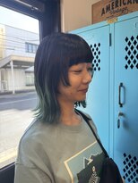カルム(calmost)&nbsp;ミント裾カラー