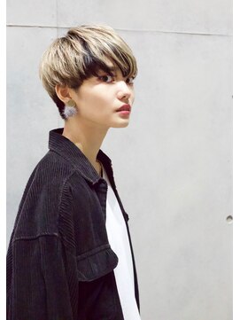 レンジシ オモテサンドウ(RENJISHI omotesando) 柔らか質感の小顔ショート