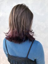 へアメイクワンプラス 四日市(HAIR MAKE ONEplus)&nbsp;裾カラー ラベンダー