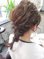 櫛の屋 可愛い編みおろし風、ヘアセット（elescondite  ゆっこ）