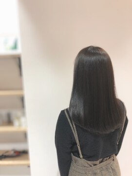 テラスヘア センダイ(TERRACE hair SENDAI) 【イノアカラー】艶髪ミディ